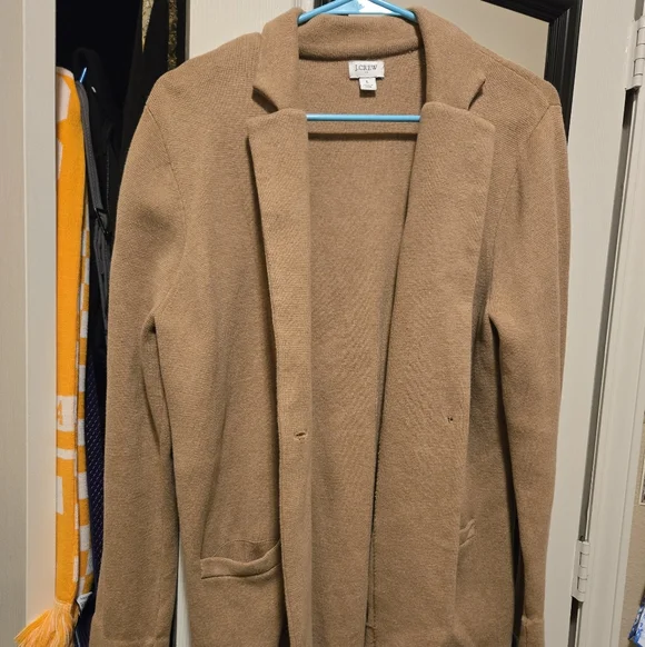 J. Crew Factory Schoolboy Knit Blazer Size L - Picture 1 of 2